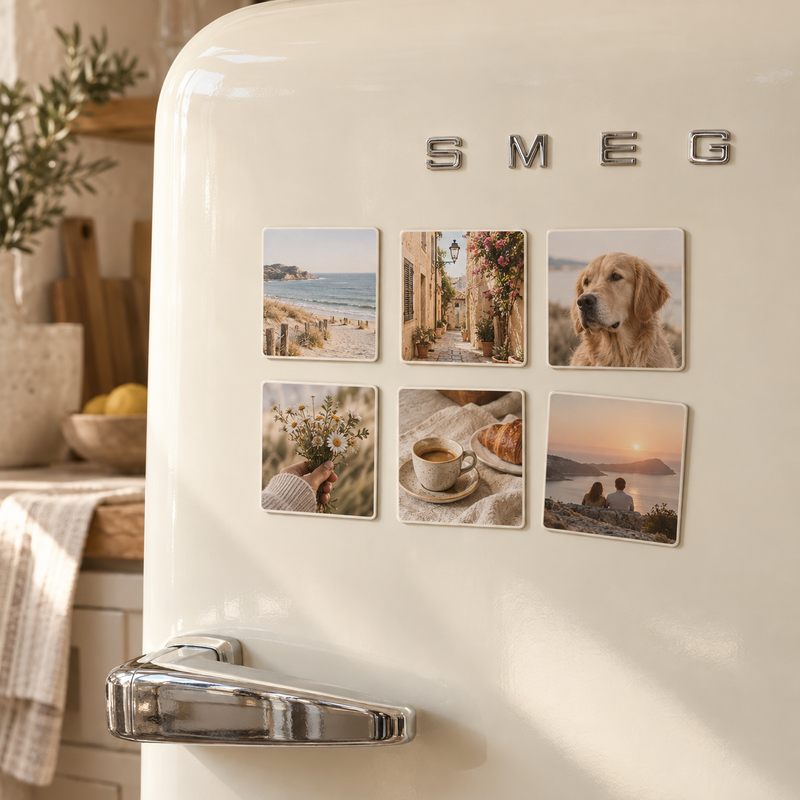Magnets photo personnalisés